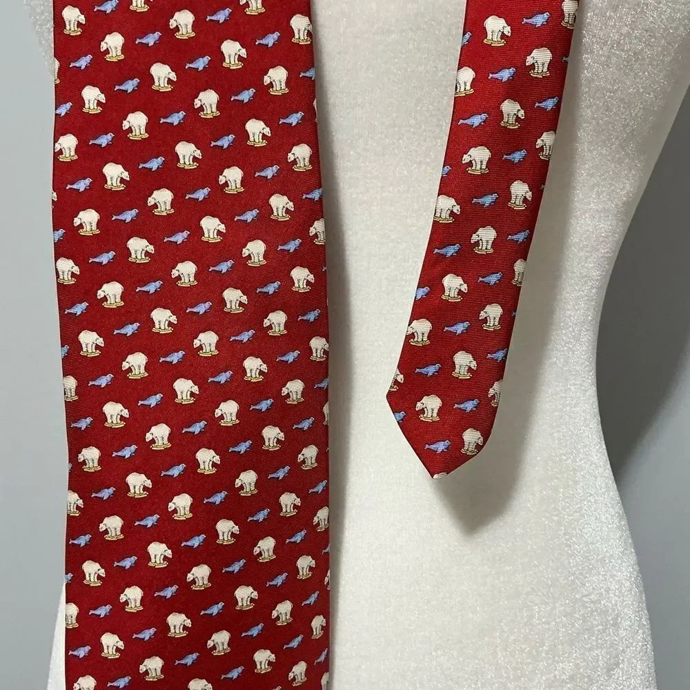 Brooks Brothers polar bear tie